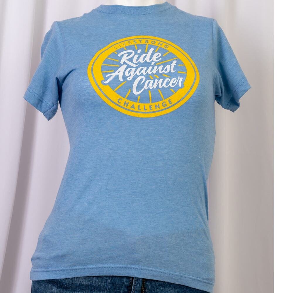 Austin - "Ride around Cancer" Livstrong volunteer shirt sx XS